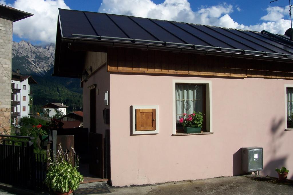 Fabbricato Indipendente Centro Apartment Lozzo Cadore Luaran gambar